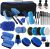 Kit de limpieza de coche 30 piezas, cepillo de limpieza, kit de detailing para interior y exterior